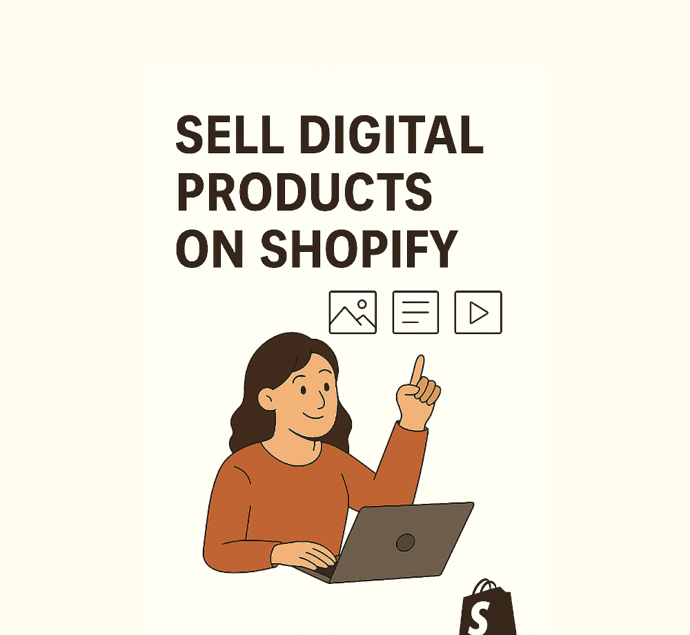 Sell digital products on shopify