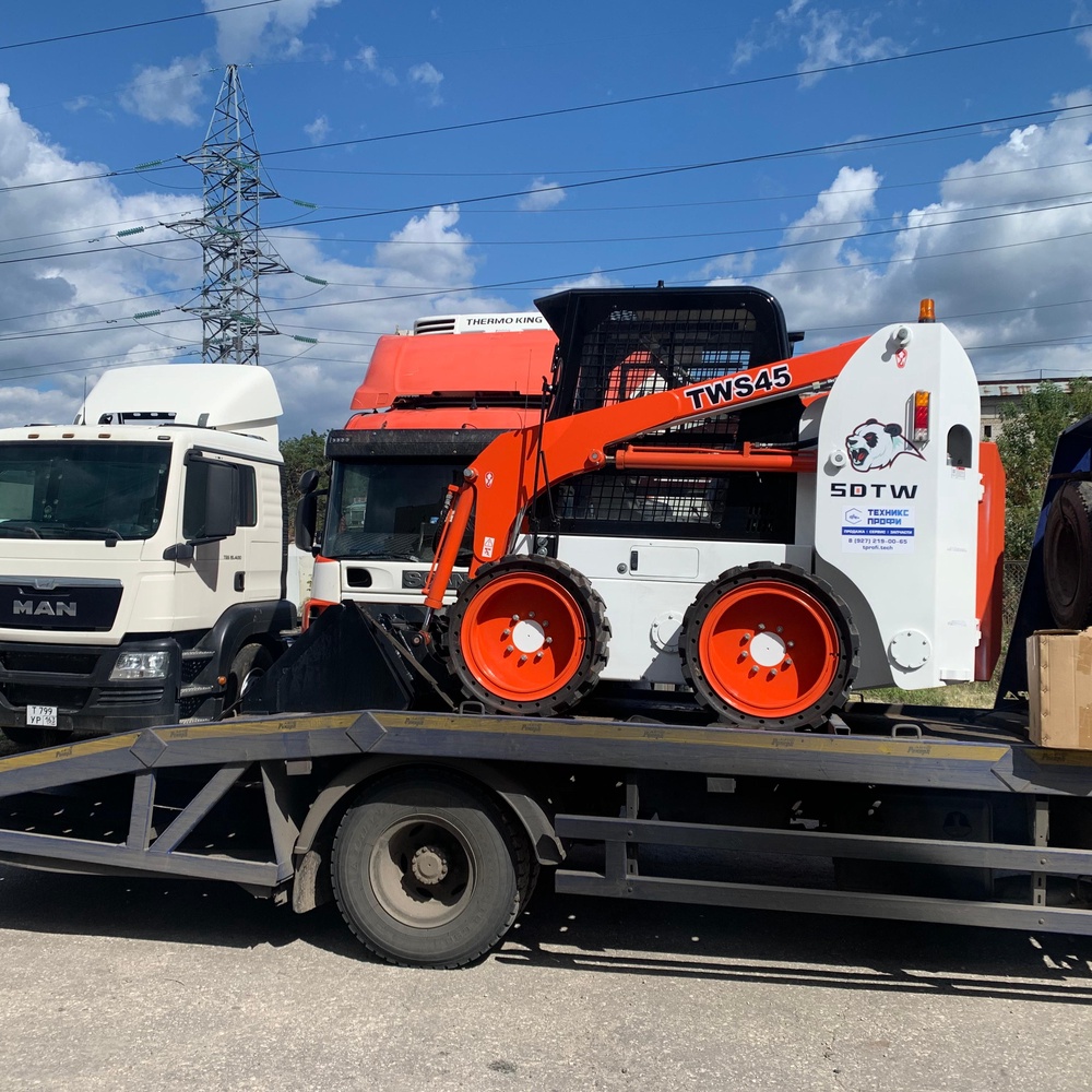 Отгрузка мини-погрузчика TWS