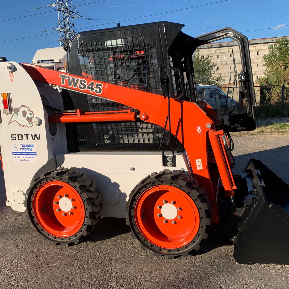 Отгрузка мини-погрузчика TWS