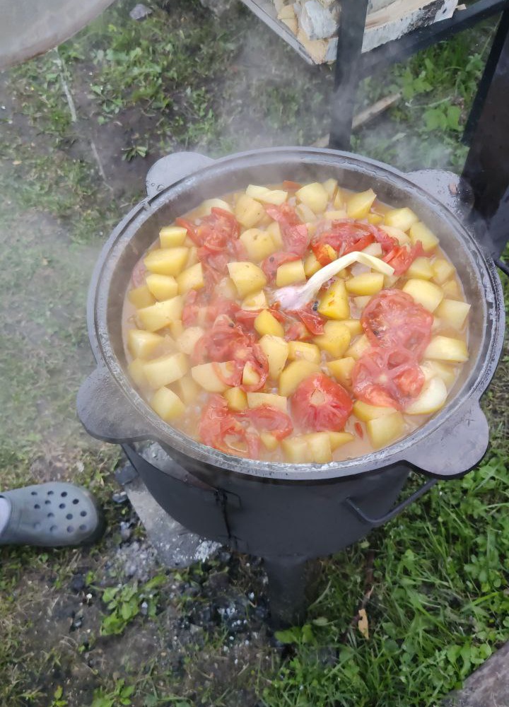 Блюда на свежем воздухе