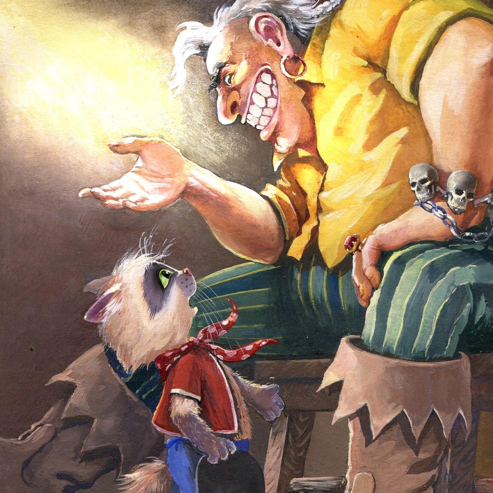 Книга
 "Кот в сапогах".