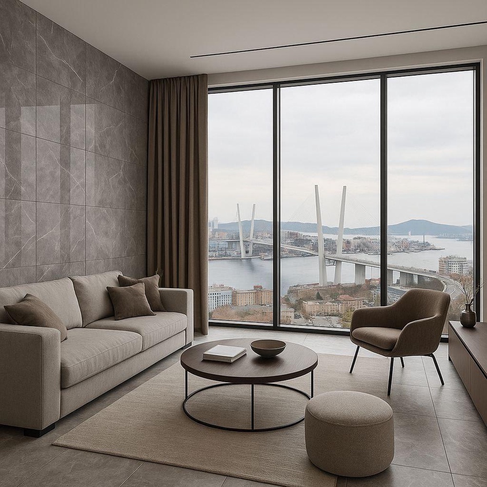 Услуги по облицовке керамогранитом и крупноформатным керамогранитом