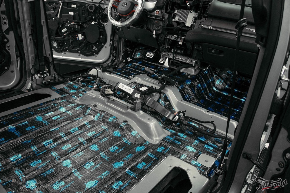 Комплексная шумоизоляция салона