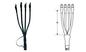 Для 3-х, 4-х и 5-ти жильных кабелей с пластмассовой изоляцией с броней или без брони на напряжение 1кВ