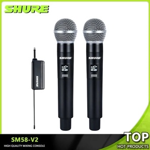 Микрофон для конференций Shure SM58-V2.., черный