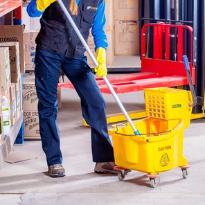 Warehouse cleaning