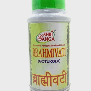 Brahmivati (Gotukola)Shri Ganga(Брахмивати (Брахмивати)(Готу Кола),омолаживающий тоник ,Шри Ганга),200 таб.