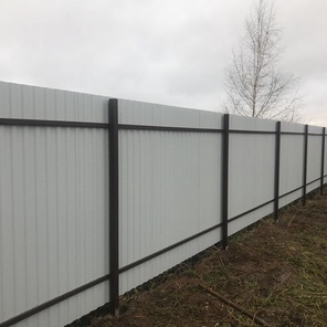 Забор из профлиста (цена за п.м.)