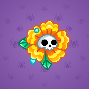 Skull Flowers