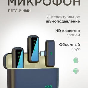 Петличные микрофоны 2 шт