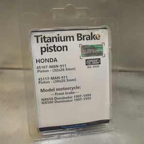 Honda  45107-MAN-911  Piston - (32x28.5mm) , 45117-MAN-911  Piston - (30x28.5mm) , NX650 Dominator 1997-1999  NX500 Dominator 1997-1999