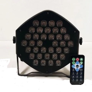 LED PAR 36x2 RGB 3в1 с пультом ду и dmx