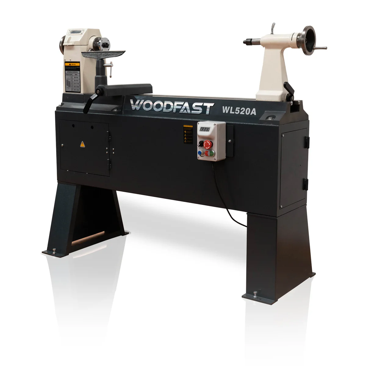 Woodfast 510mm (20") Swing x 915mm (36") Between Centres Heavy Duty Wood Lathe WL520A