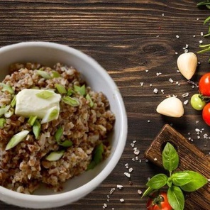 Греча с маслом