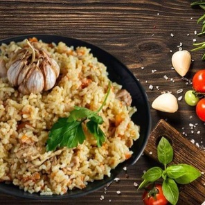 Плов с курицей