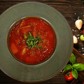 Борщ с говядиной