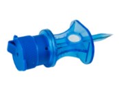 Фильтр-канюля аспирационная "ПолиСпайк-V-Плюс BCap" ("PolySpike- V-PLUS BCap"). С клапаном обратного тока жидкости. Воздушный фильтр 0,45 мкм, гидрофобный фильтр 5 мкм. Цвет крышки- синий.