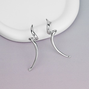 Серьги SILVER LOOP