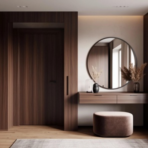 Серия консолей для прихожей с зеркалом "Эхо".