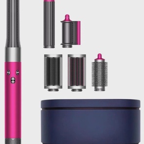 Фен-стайлер Dyson Airwrap Complete Long HS05, фуксия/яркий никель