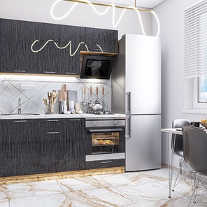 Валерия-М-06 Черный металлик дождь