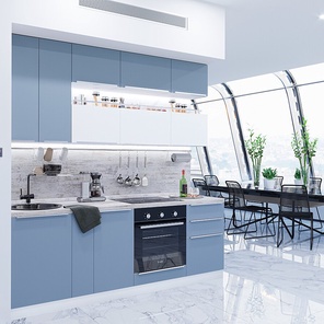 Фьюжн-01 Silky Blue/Silky White