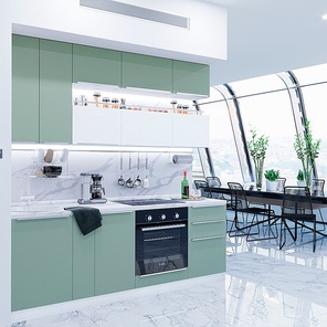 Фьюжн-01 Silky Mint/Silky White