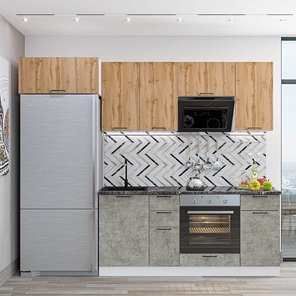 Флэт-01 Wotan Oak 2S/Temple Stone 2S