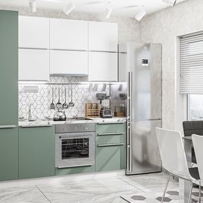 Фьюжн-06 Silky White/Silky Mint