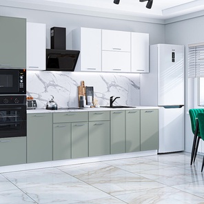 Квадро-01 Белый/Аквамарин