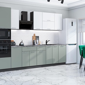 Квадро-01 Белый/Аквамарин