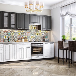 Прага-02 Венге Премиум/Белое дерево