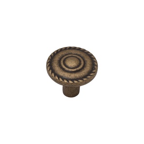 Ручка кнопка мебельная RK-071OAB Оксидированная бронза