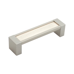 Ручка скоба мебельная С-31Металлик/Nordic oak