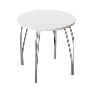 Стол обеденный круглый TLC-2.2 (ОС-11) White In 2S