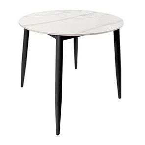 Стол Uni-Form-R.2B SBlack/White Matt Marble