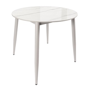 Стол Uni-Form-R.2B SGrey/White Gloss Marble