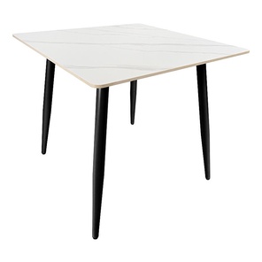 Стол Uni-Form-S.2B SBlack/White Matt Marble