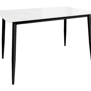 Стол Uni-Form-S2.2B SBlack/White Gloss Marble