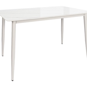 Стол Uni-Form-S2.2B SGrey/White Gloss Marble