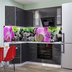 Валерия-М-04 Черный металлик дождь