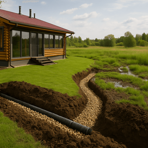Дренаж участка