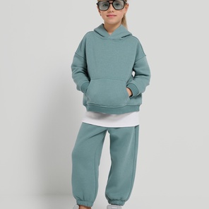 Костюм детский с микроначёсом, мята