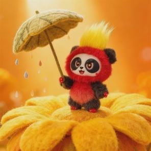 Blast Panda Слепой Кубок - Взрывной Красный