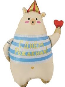 Шар Фигура, Мишка с сердечком