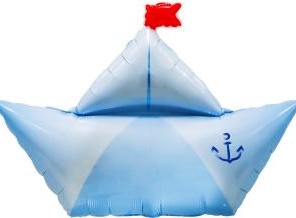 Шар Фигура, Бумажный кораблик