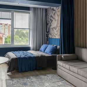 Студия AURA  Dark Jungle Apartments, ул. 100 лет Владивостоку 32д