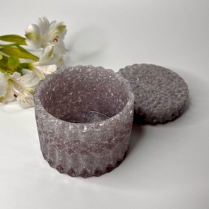 Шкатулка для хранения украшений стеклянная