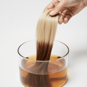 Порошковая краска для нарощенных волос