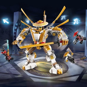 Золотой робот